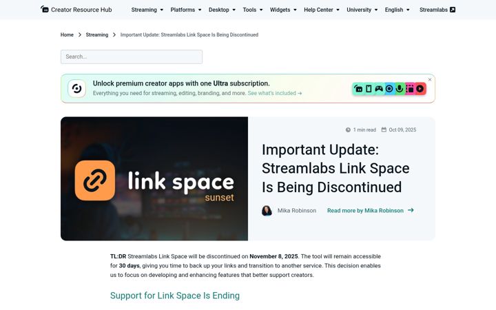 Screenshot of wlo.link