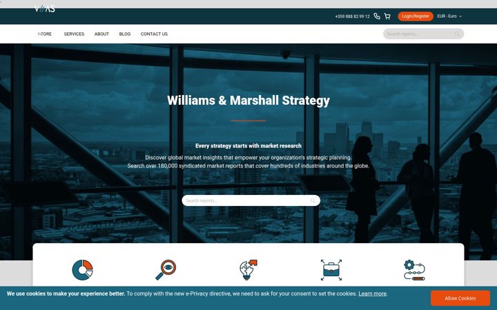 Screenshot of wm-strategy.com