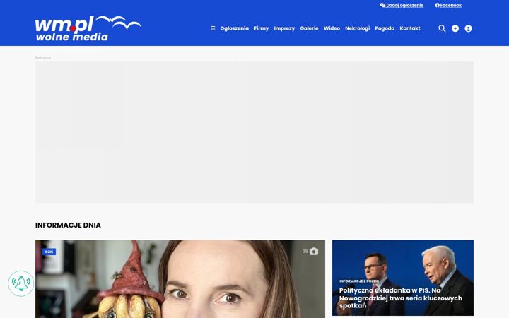 Screenshot of wm.pl