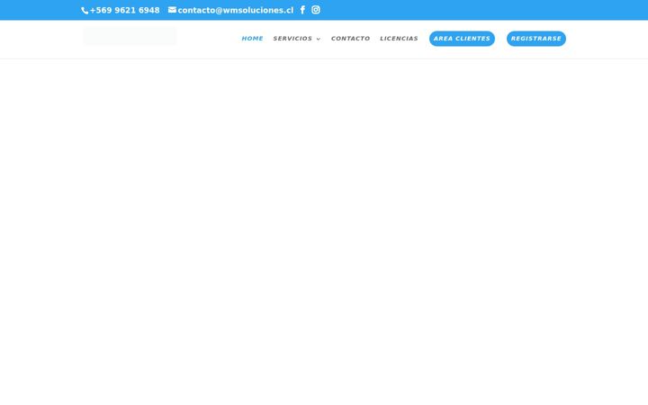 Screenshot of wmchile.cl