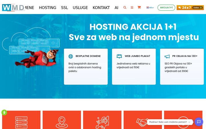 Screenshot of wmd-hosting.com
