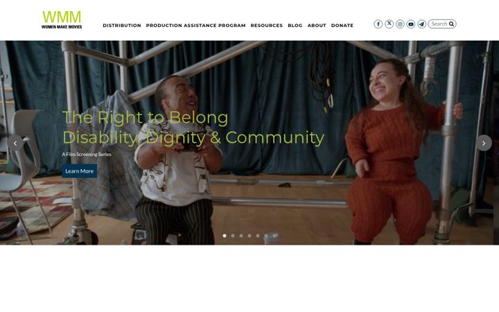 Screenshot of wmm.com