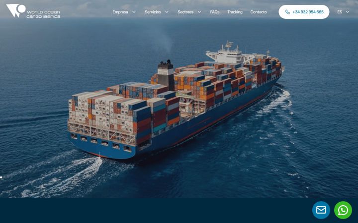 Screenshot of wociberica.com