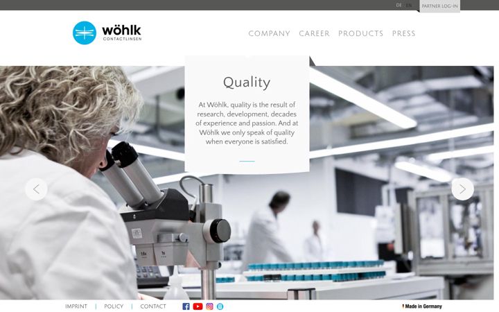 Screenshot van woehlk.com