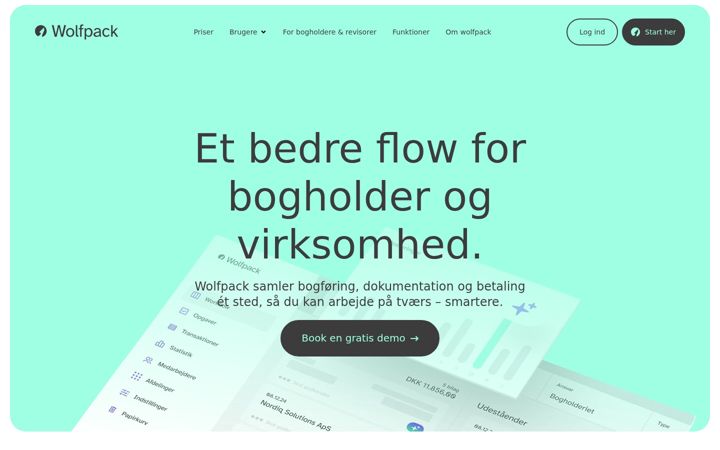 Skærmbillede af wolfpack.dk