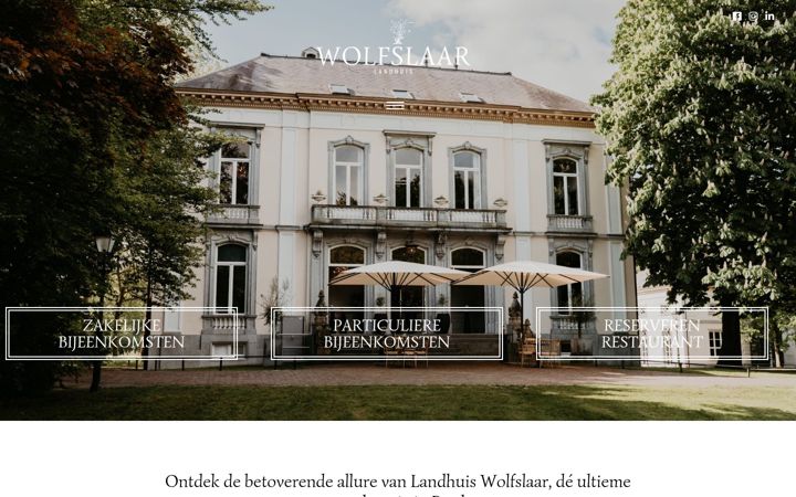 Screenshot of wolfslaar.com