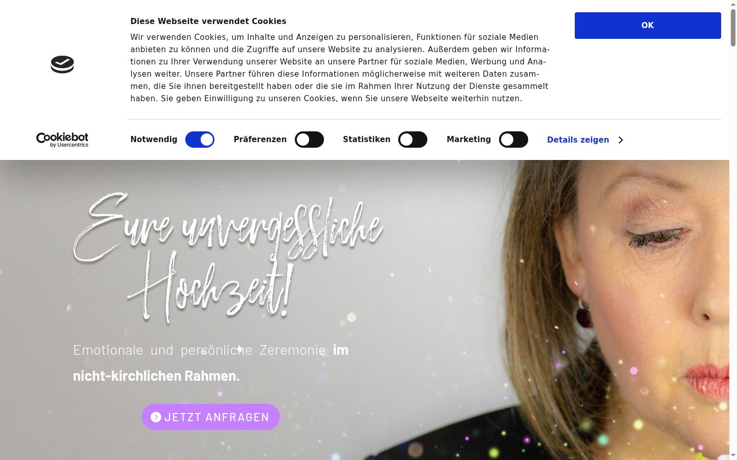 Screenshot tal-banner tal-kunsens muri qabel kwalunkwe interazzjoni
