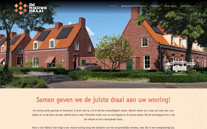 Skjermbilde av wonenindenieuwedraai.nl