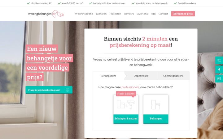 Ekrānuzņēmums no woningbehangen.nl