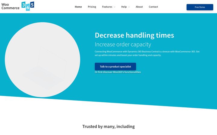Screenshot of woocommerce-365.com