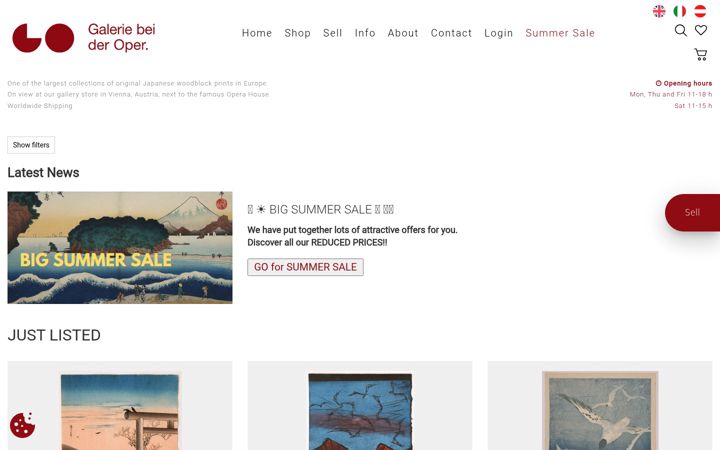 Screenshot of woodblock-print.eu