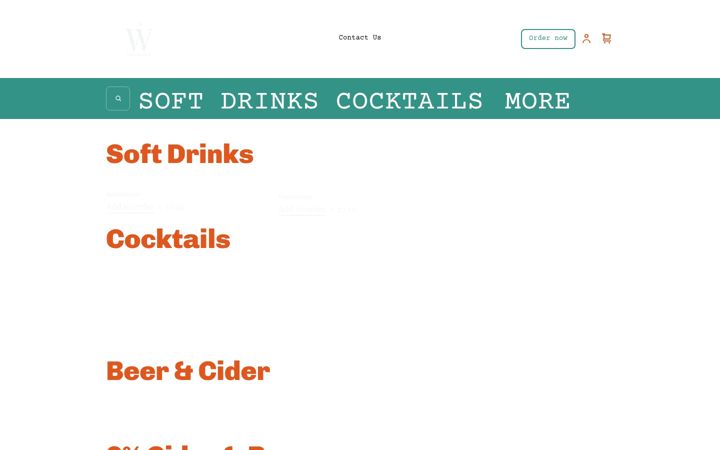 Screenshot ta' woodford-ordering.com