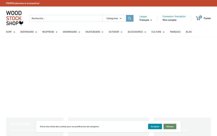 Screenshot of woodstockshop.com