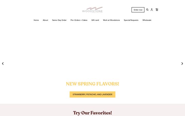 Screenshot von woodstone.square.site