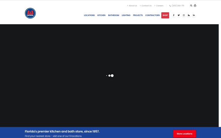 Skjermbilde av woolkb.com