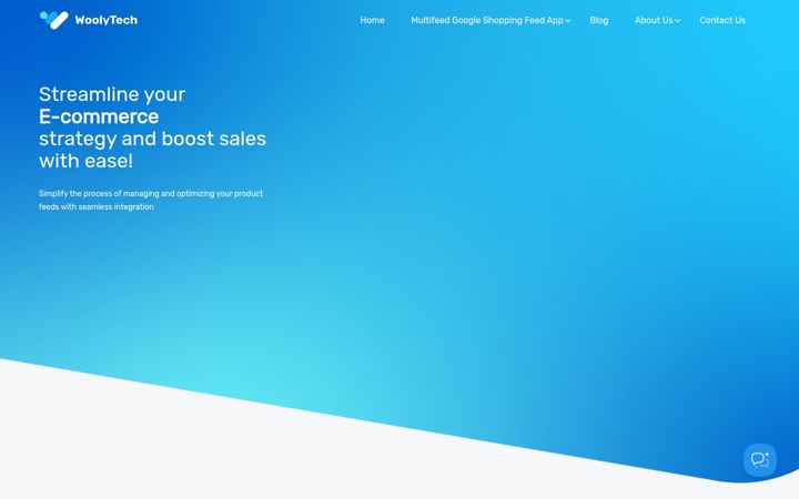 Screenshot of woolytech.com