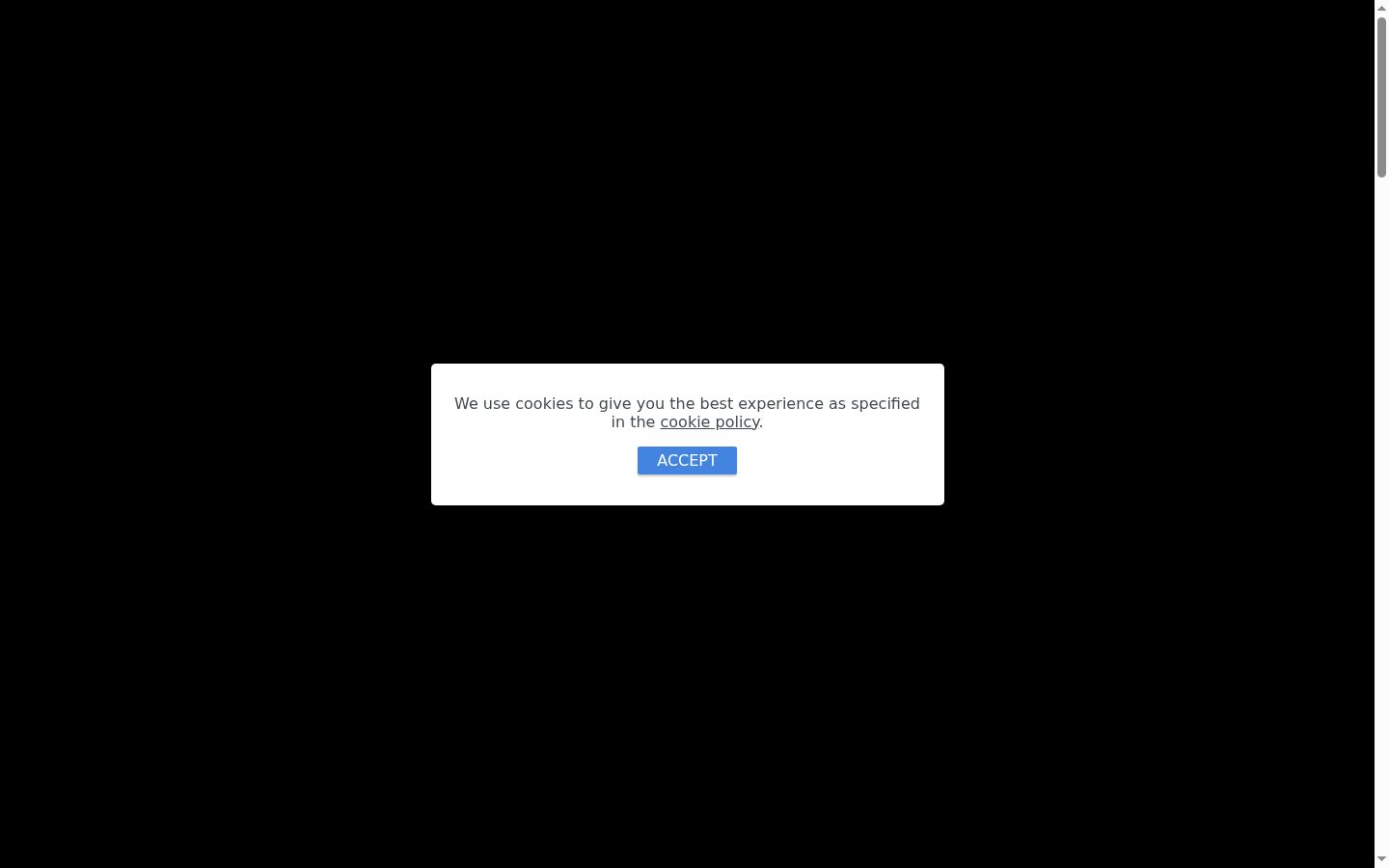 Screenshot van de toestemmingsbanner zoals getoond vóór enige interactie
