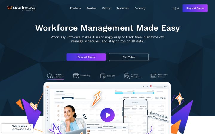 Screenshot of workeasysoftware.com