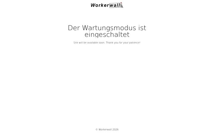 Screenshot of workerwall.de