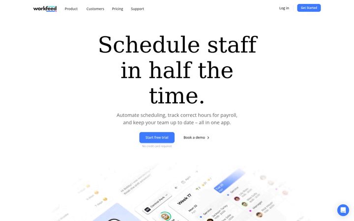 Screenshot of workfeed.io