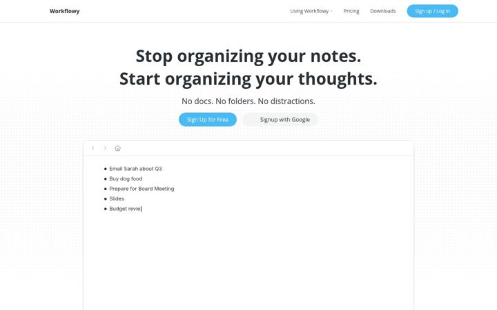 workflowy.com