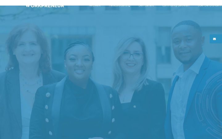 Ekrano kopija workpreneur.de