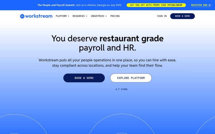 Képernyőkép: workstream.us