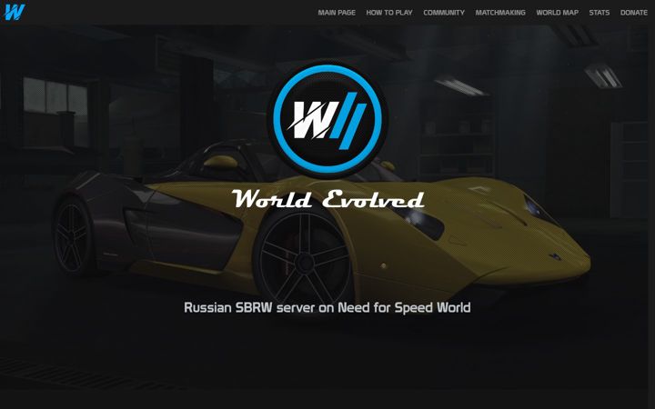 Screenshot von world-evolved.ru
