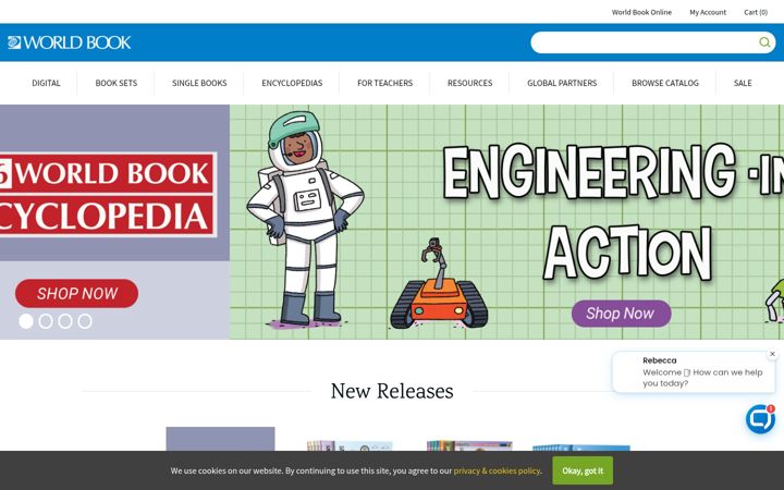 Screenshot of worldbook.com