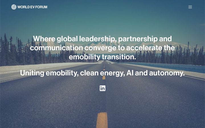 Screenshot of worldevforum.com