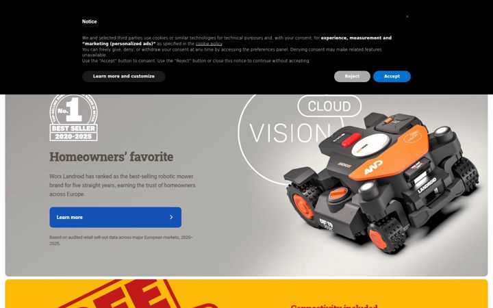 worxlandroid.com
