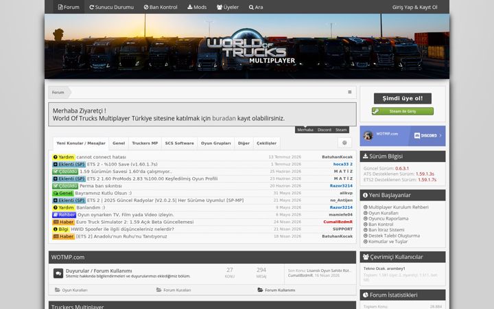Screenshot of wotmp.com