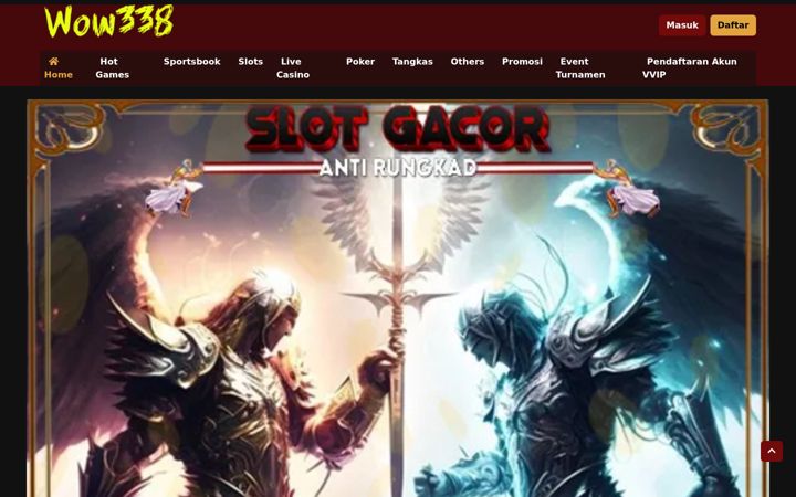 Screenshot of wow338.net