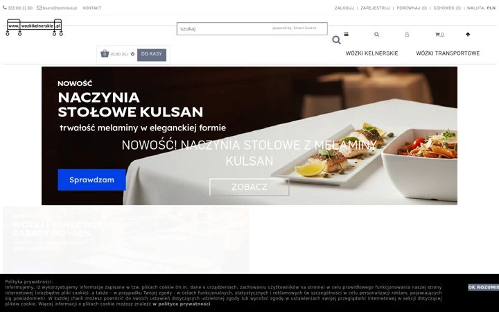 Screenshot von wozkikelnerskie.pl