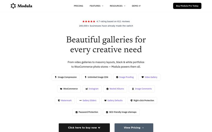 Screenshot of wp-modula.com