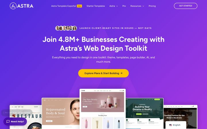 Screenshot του wpastra.com
