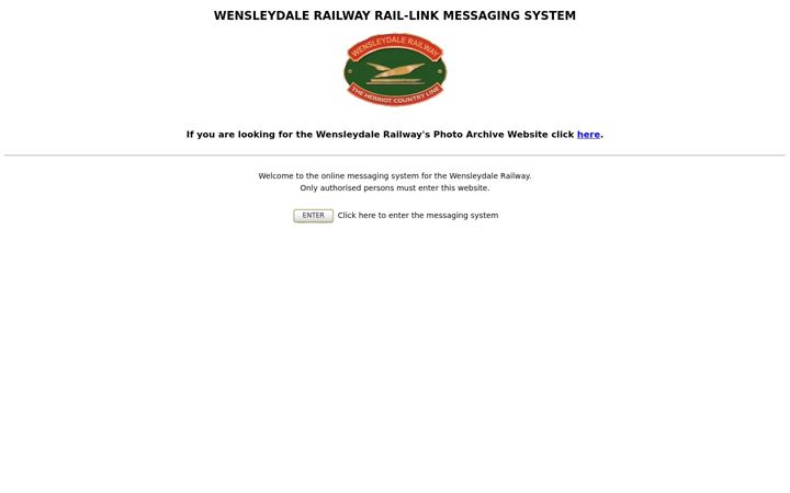 Screenshot of wr-rail-link.co.uk