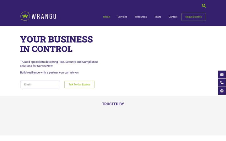 Ekraanipilt saidist wrangu.com