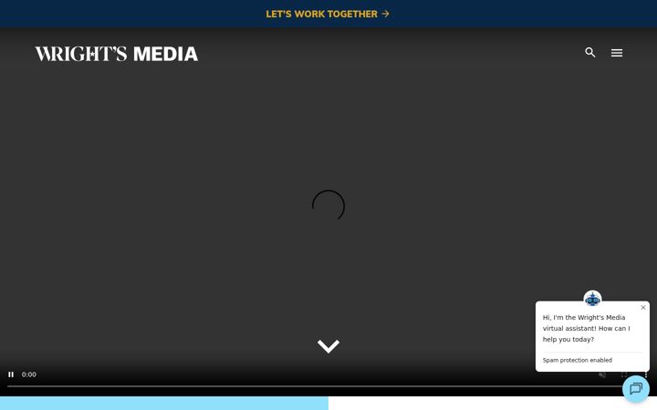 Screenshot του wrightsmedia.com