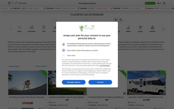 Screenshot of wropo.com