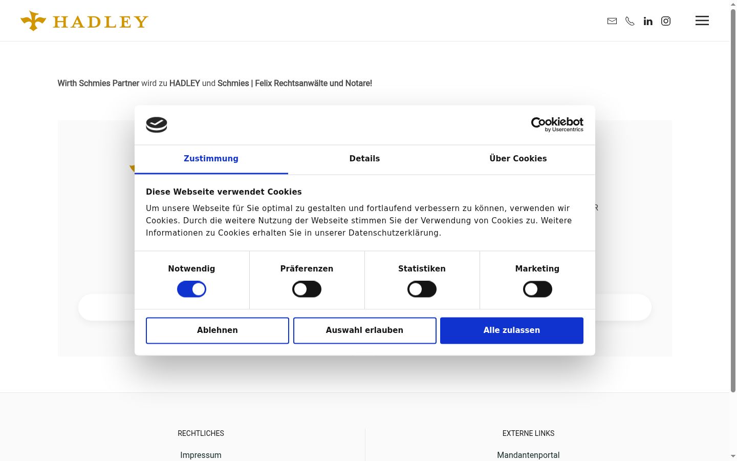 Sutikimo reklamjuostės, rodytos prieš bet kokią sąveiką, ekrano kopija