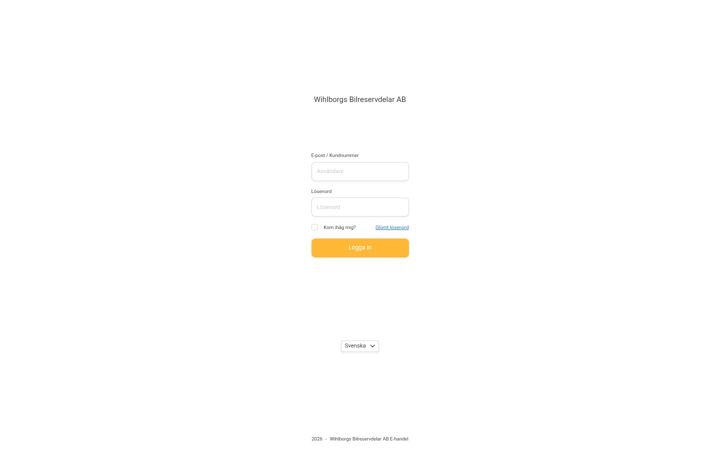 Screenshot of wsbilreservdelar.se