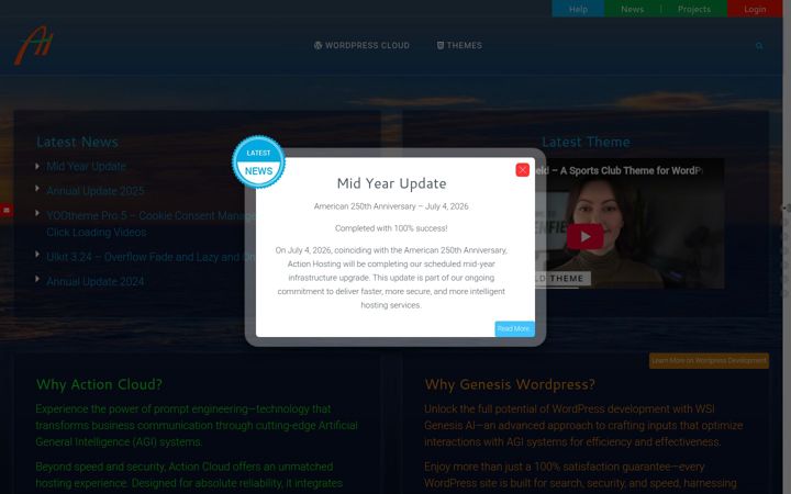Screenshot of wsigenesis.com