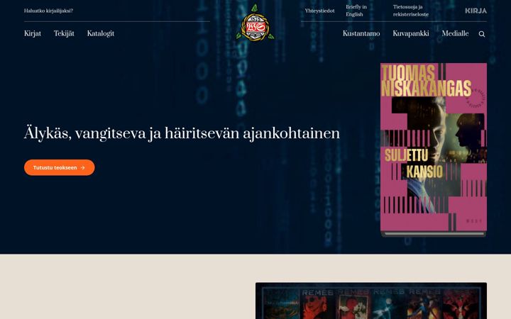 Screenshot van wsoy.fi