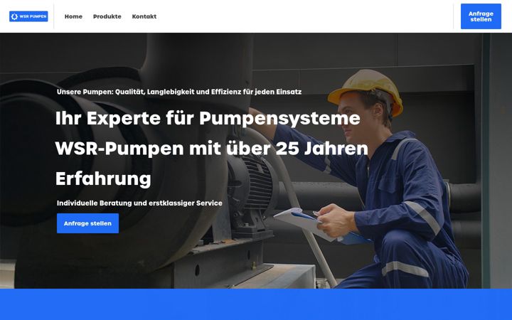 Screenshot ta' wsr-pumpen.de