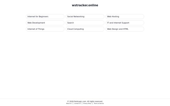 Screenshot of wstracker.online