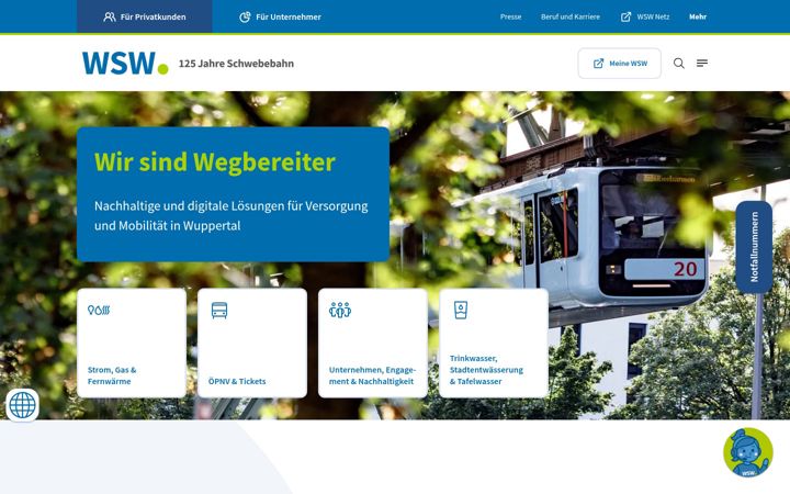 Zrzut ekranu wsw-online.de