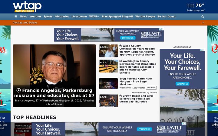 Screenshot of wtap.com
