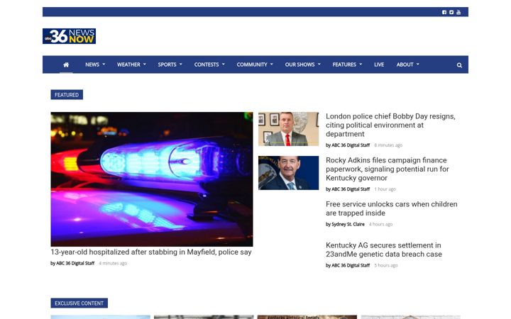 Screenshot of wtvq.com