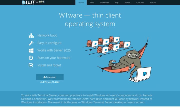 Screenshot of wtware.com